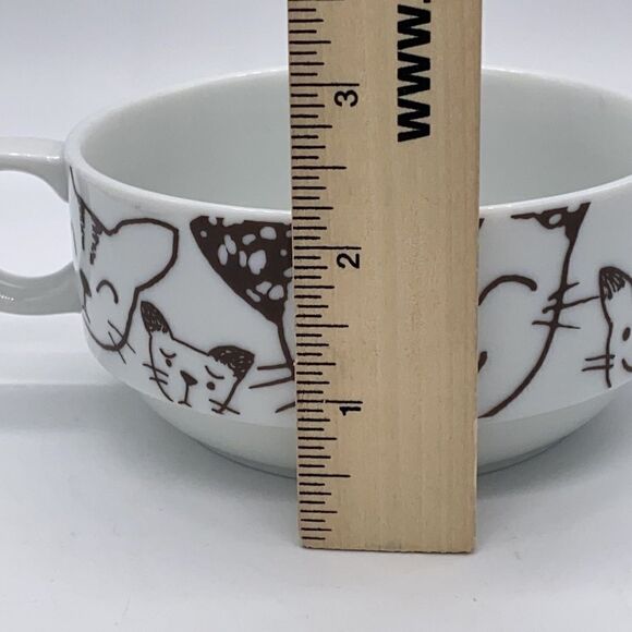 Shelley Dieterichs illustrated cat mug bowl - Picture 8 of 9
